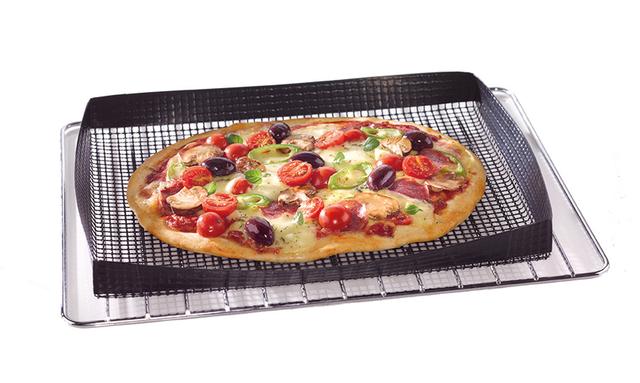 Bakeflon Ovenmand groot - 290x340x30mm - Zwart