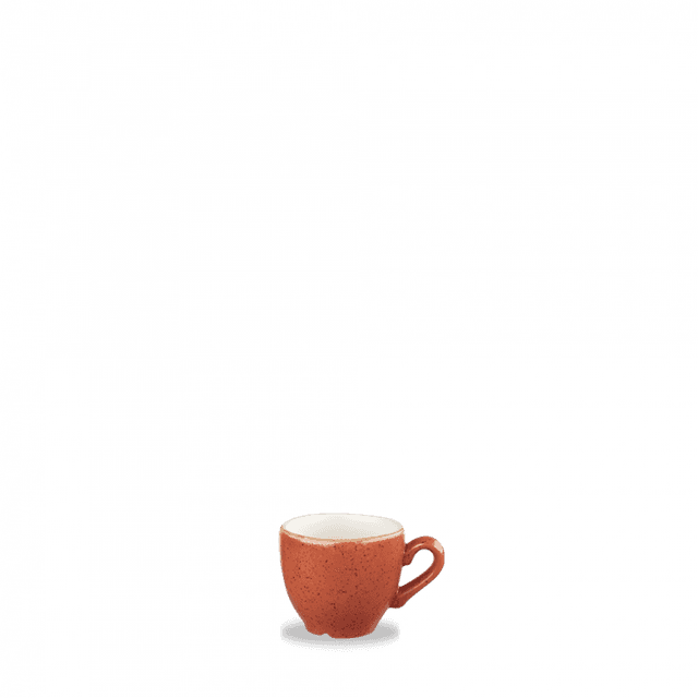 Churchill Stonecast Espressokopje - 0.1Ltr - Spiced Orange