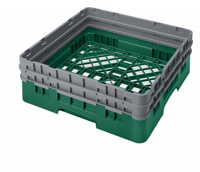 Cambro Universeelkorf met 2 opzetstukken - 500x500 H 184mm max 165mm - Sherwood Green