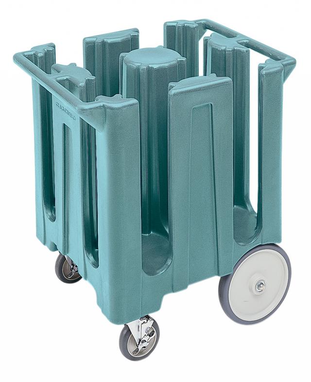 Cambro Bordenwagen 4 compartimenten voor borden Ø210mm - Slate Blue