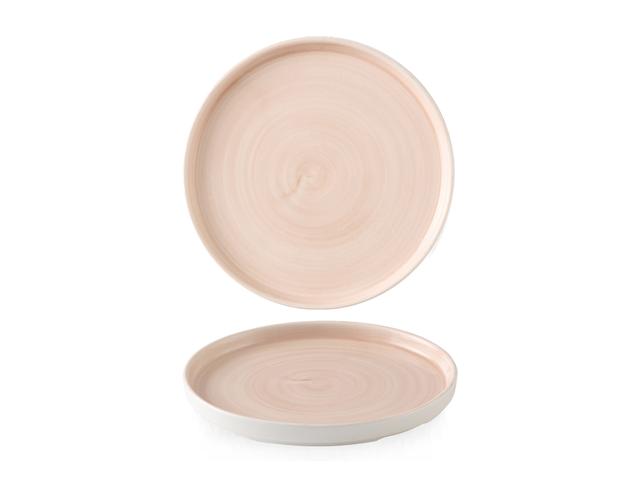 Churchill Stonecast Canvas Bord plat met rand - Ø210mm - Coral