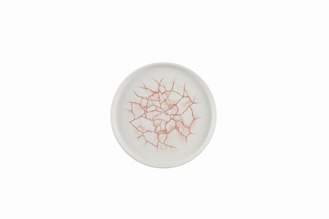 Churchill Studio Prints Kintsugi Bord plat met steile rand - Ø210mm - Coral