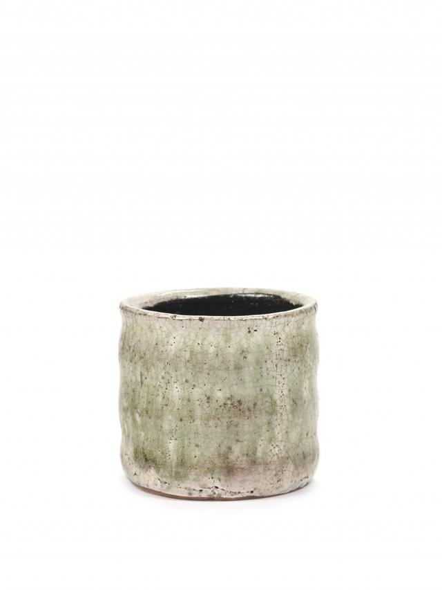 Serax Pot Flame - Ø100mm - H 90mm - Light green