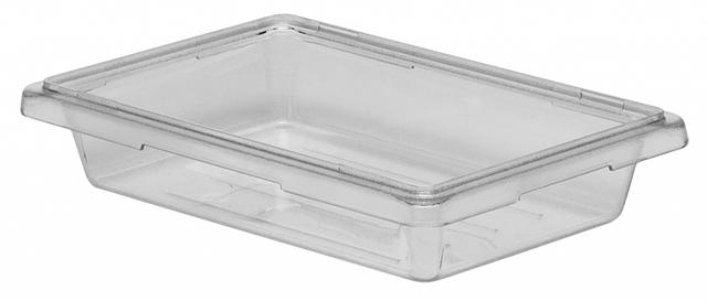 Cambro Voorraadbak zonder deksel - 460x305x90mm - Clear