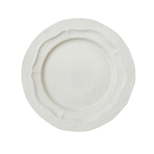 Jars Refectoire Bord rond L - Ø320mm - Sable Mat