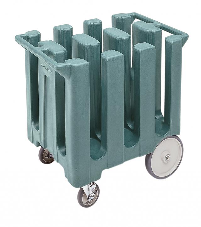 Cambro Bordenwagen 6 compartimenten voor borden Ø178mm - Slate Blue