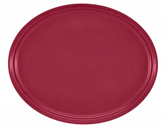Cambro Camtray ovaal - 610x490mm - Cherry Red