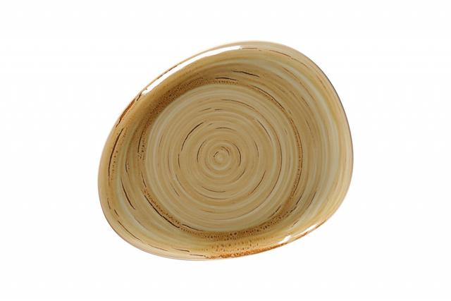 RAK Spot Bord plat organic - 280x226x22mm - Garnet