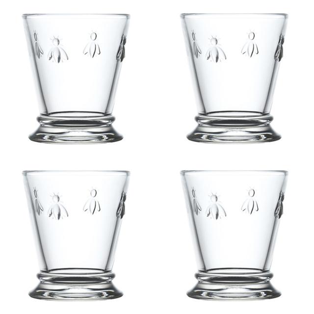 La Rochère Abeille Set 4 tumblers - 0.26Ltr