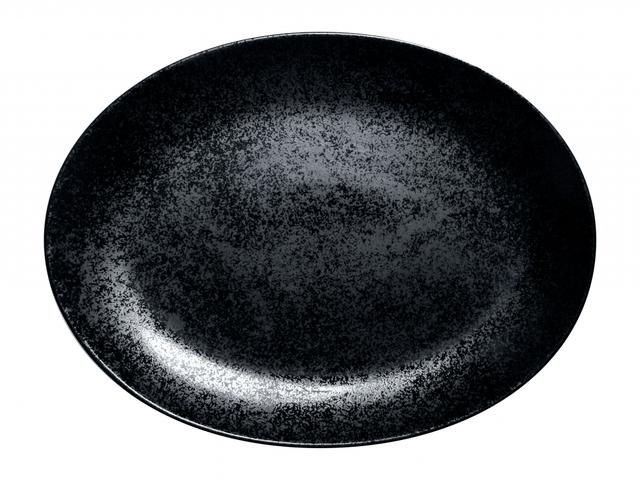 RAK Karbon Schaal ovaal - 360x270mm - Matt black