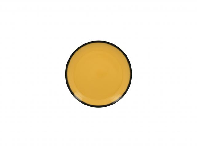 RAK Lea Bord plat coupe - Ø150mm - Yellow