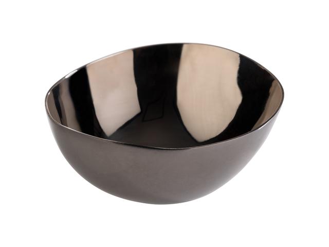 APS Schaal Pebble set 4 stuks - 65x60x25mm - Gunmetal look