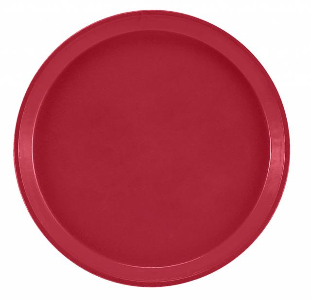 Cambro Camtray rond - Ø255mm - Ever Red