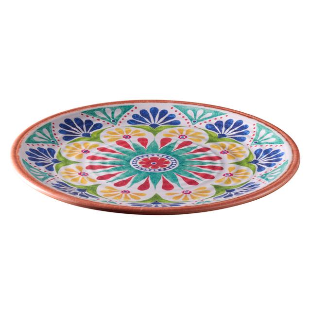 APS Bord plat Arabesque - Ø330mm - Decor/terracotta
