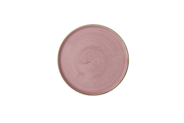 Churchill Stonecast Bord plat met steile rand - Ø260mm - Petal Pink