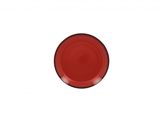 RAK Lea Bord plat coupe - Ø150mm - Red