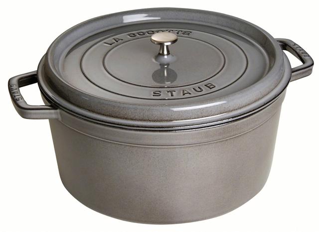 Staub Cocotte rond - Ø300mm - Grafietgrijs