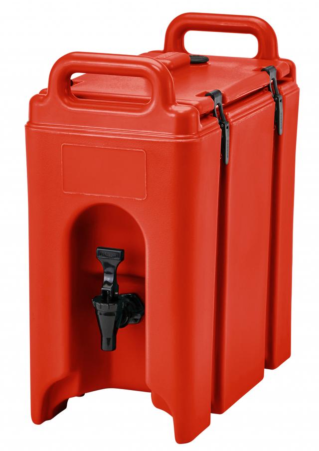 Cambro Drankencontainer dubbelwandig - 9.5Ltr - Hot Red