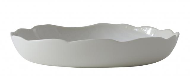 Jars Plume Schaal diep rond - Ø275mm - Perle