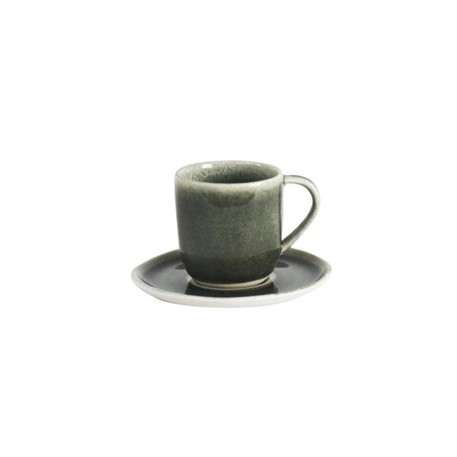 Jars Maguelone Espressokopje met schotel - 0.09Ltr - Orage uni