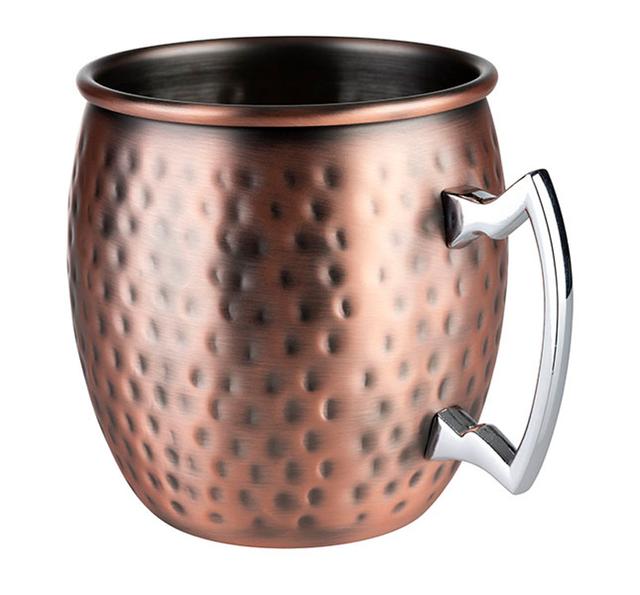 APS Drinkbeker Moscow Mule set van 2 - Antiek koper