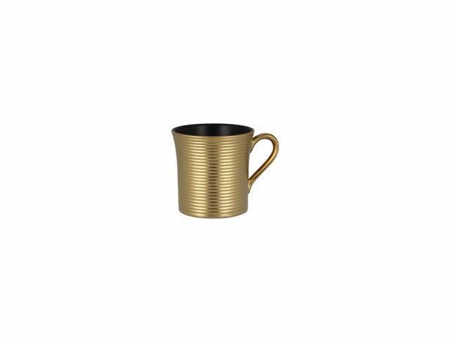 RAK Antic Koffiekop met reliëf - 0.2Ltr - Gold