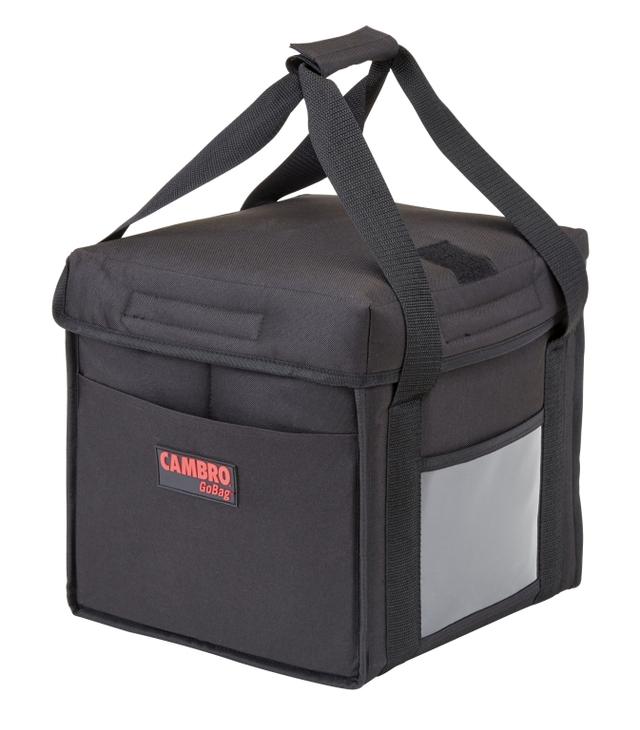 Cambro GoBox Kleine delivery bag opvouwbaar - 254x254x279mm - Black