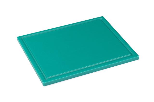 Interlux Snijplank met sapgoot - 325x265x15mm - Groen