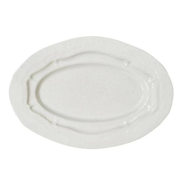 Jars Refectoire Schaal ovaal L - 430x300x30mm - Sable Brillant