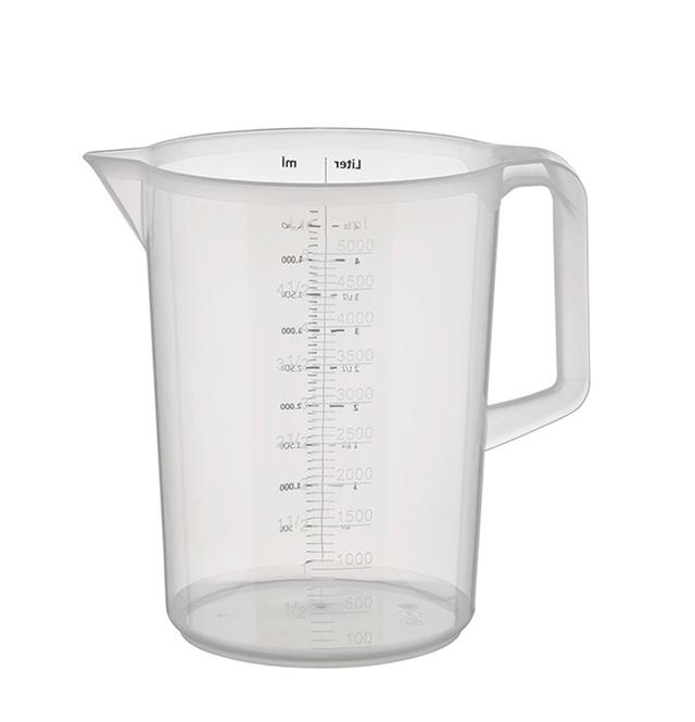 APS Maatbeker Pro - 5Ltr - Transparant