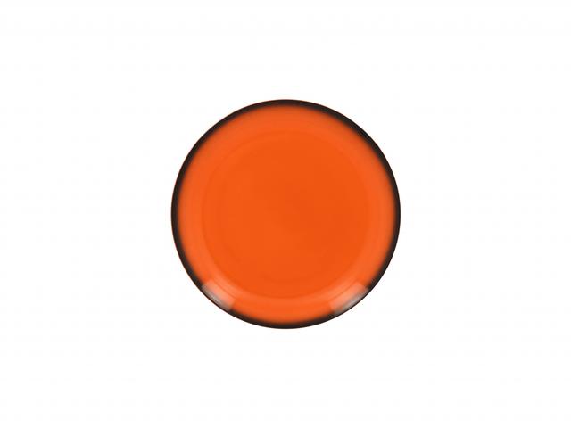 RAK Lea Bord plat coupe - Ø180mm - Orange