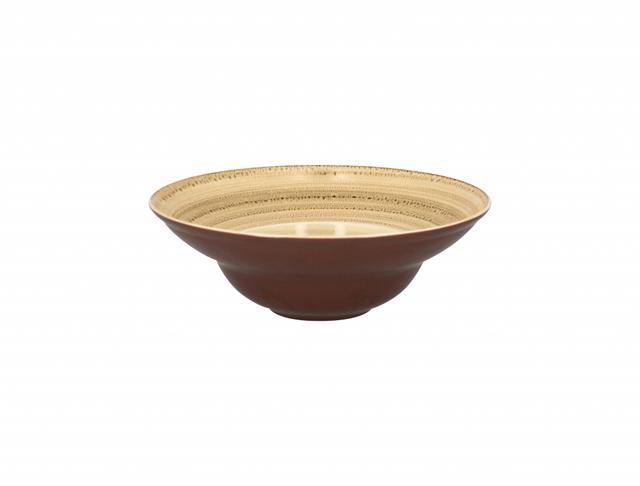 RAK Twirl Bord extra diep rond - Ø260mm - Beach