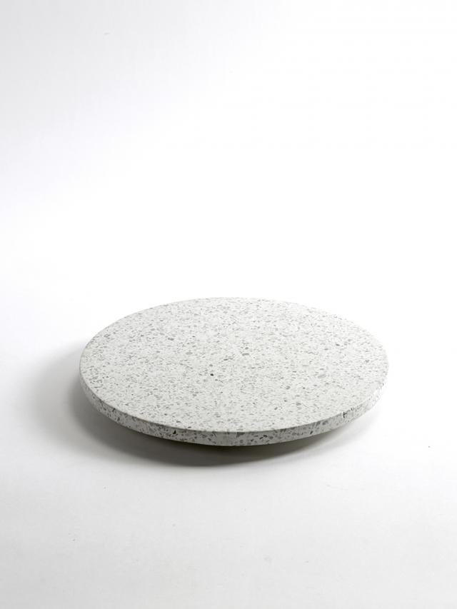 Serax Presentatiepleateau rond - Ø300mm - Wit terrazzo