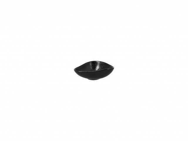 RAK Suggestions Shaped Schaal - 105x75x30mm - Karbon black