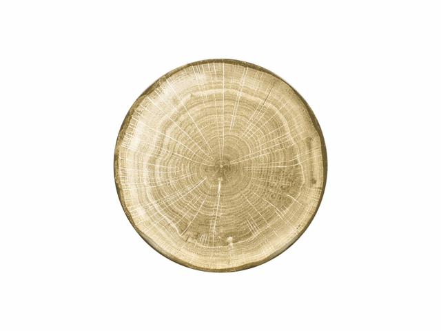 RAK Woodart Bord plat coupe - Ø270mm - Moss green