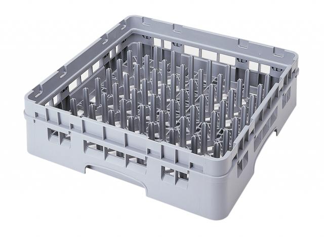 Cambro Bordenkorf met 1 opzetstuk - 500x500 H 143mm max 124mm - Soft Gray