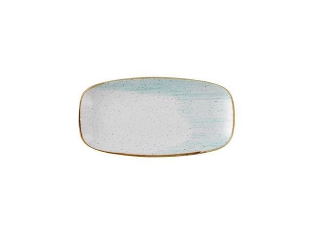 Churchill Stonecast Accents Chef's bord langwerpig - 298x153mm - Duck Egg Blue