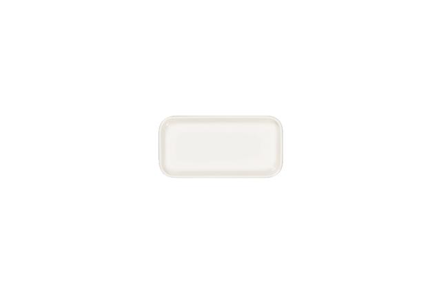 RAK Fractal Bord plat rechthoekig - 160x80mm - Ivoris white