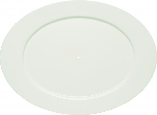 Bauscher Purity Etagere bord plat met rand - Ø380mm