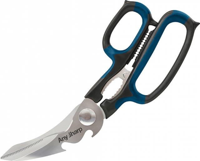 Anysharp 5-in-1 schaar multifunctioneel - Zwart/blauw