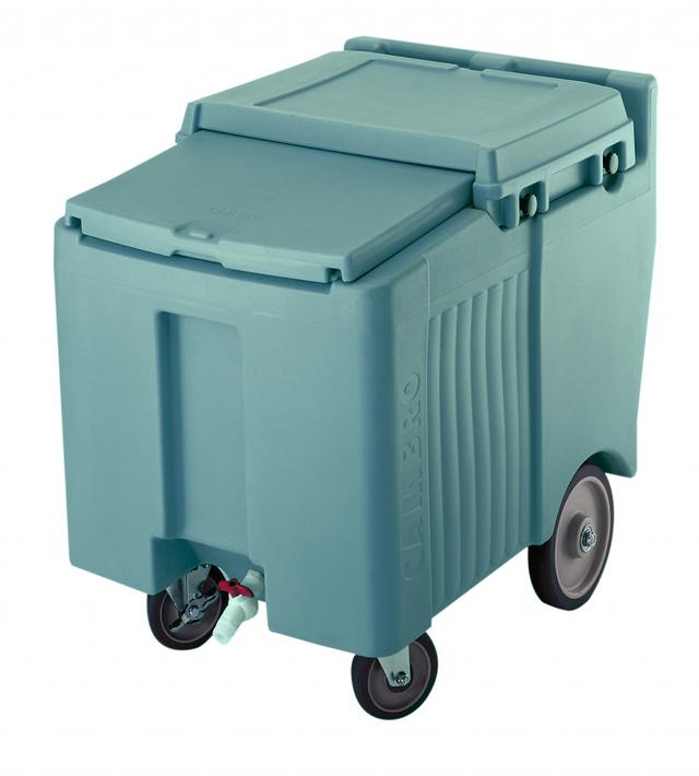 Cambro IJsblokjescontainer verrijdbaar - 57kg - 585x800x745mm - Slate Blue