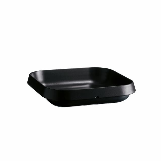 Emile Henry Welcome Schaal vierkant - 300x300x65mm - Noir