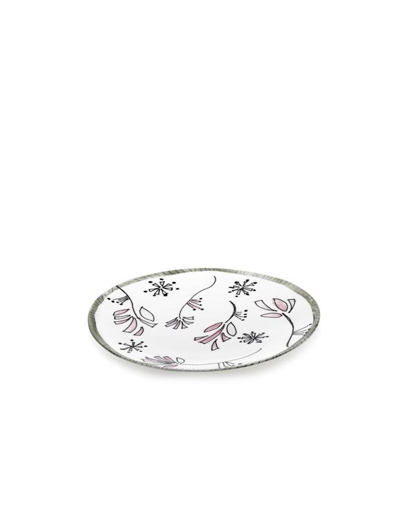 Serax Midnight Flowers Voorgerecht bord - Ø240mm - Fiore Rosa