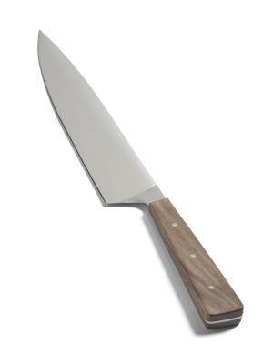 Serax Dune Chef's mes - L 350mm - Walnoot