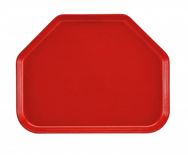 Cambro Camtray trapezium - 457x355mm - Signal Red