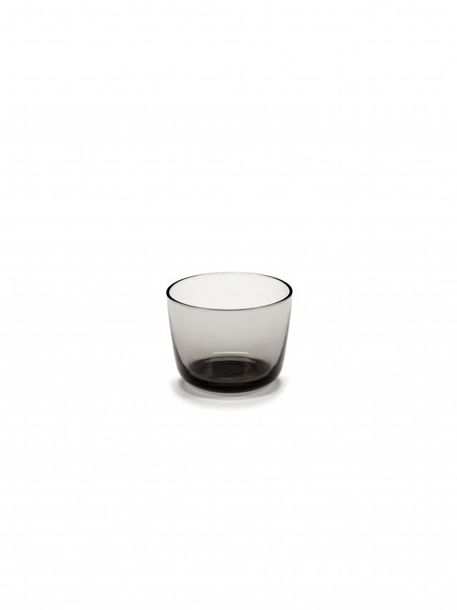 Serax Cena Glas laag - 0.2Ltr - Smokey grey