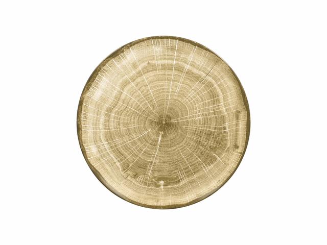 RAK Woodart Bord plat coupe - Ø290mm - Moss green
