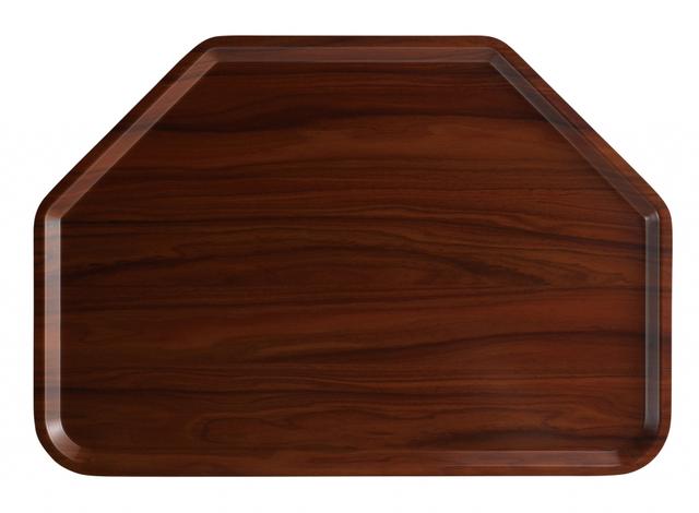 Cambro Dienblad LMT Trapezium - 470x320mm - Walnut