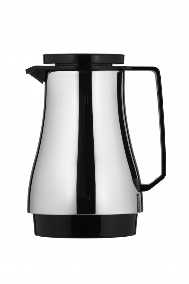 Helios Champion Thermoskan roestvrijstaal/zwart - 0.6Ltr