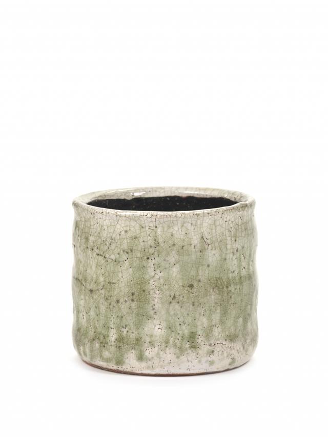 Serax Pot Flame - Ø125mm - H 110mm - Light green